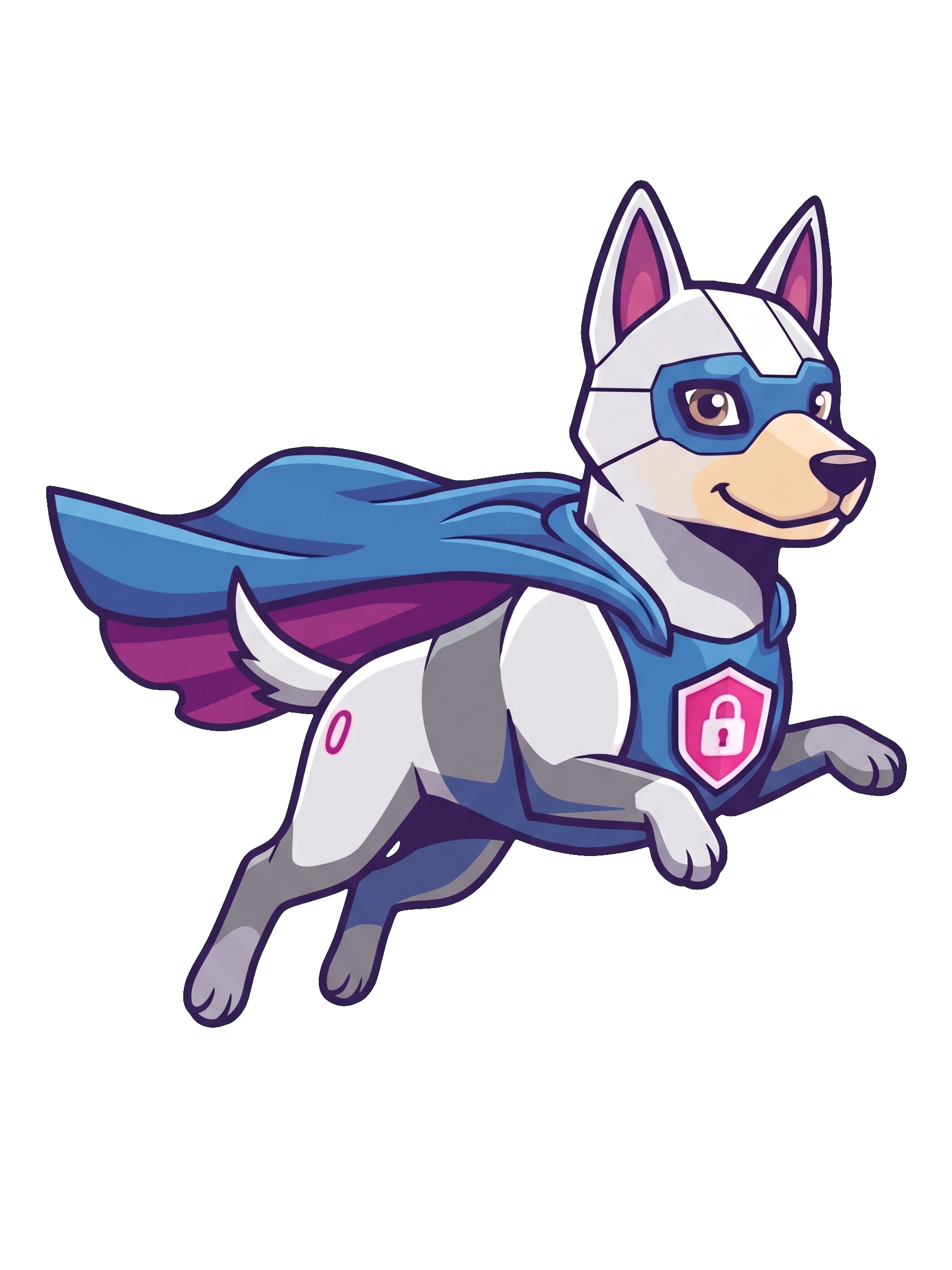 Kodi volando con su capa